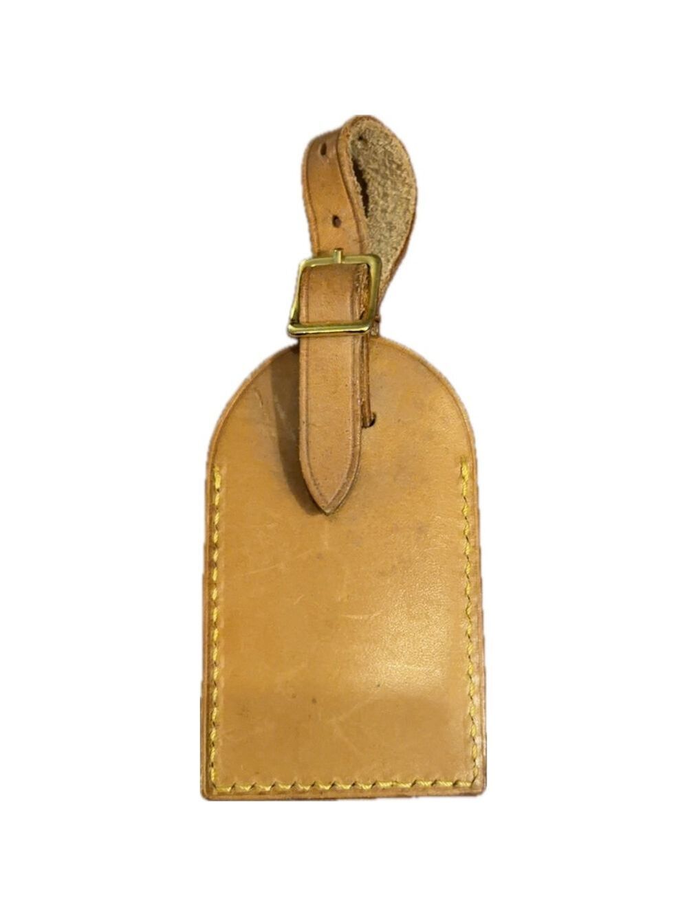 Louis Vuitton Leather Luggage Tag - Picture 2 of 6